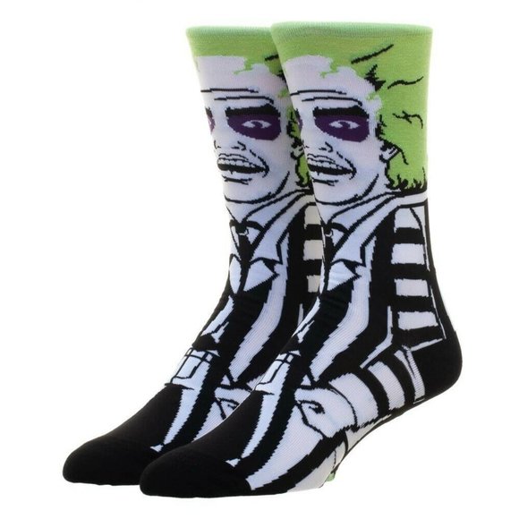 House Of Adornments Other - Awesome Beetle Juice socks One Size fits most NWT Unisex